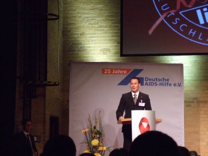 Tino Henn, Vorstandsmitglied der deutschen Aids-Hilfe