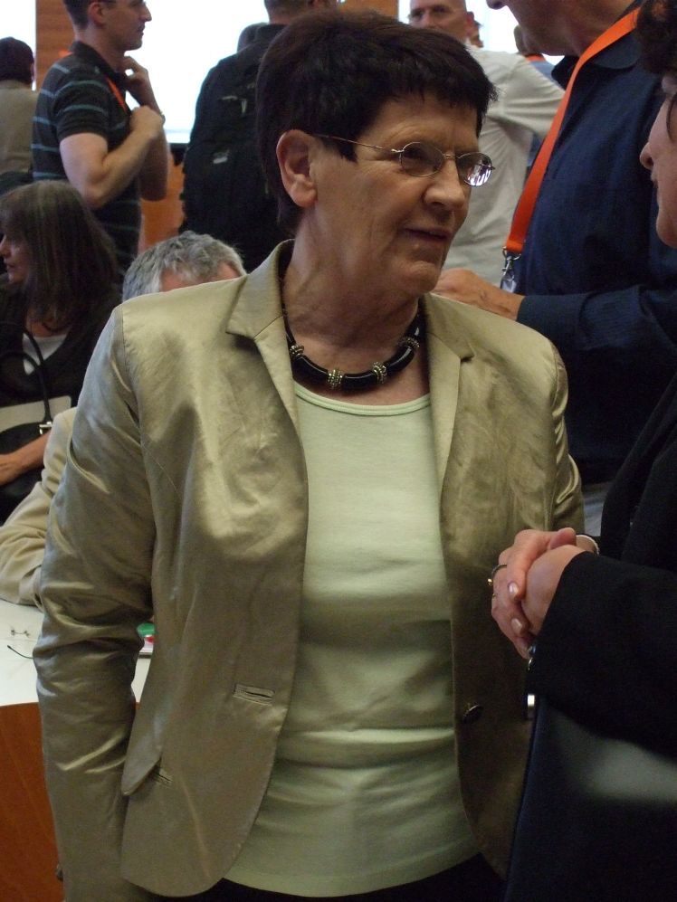 Rita Suessmuth bei der Frankfurter Ethik-Konferenz im Juni 2008