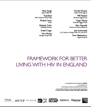 FRAMEWORK FOR BETTER LIVING WITH HIV IN ENGLAND