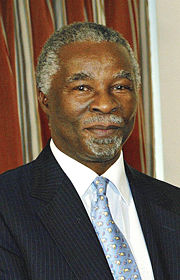 der ehemalige südafrikanische Staatspräsident Thabo Mbeki 2003 (Foto: wikipedia)