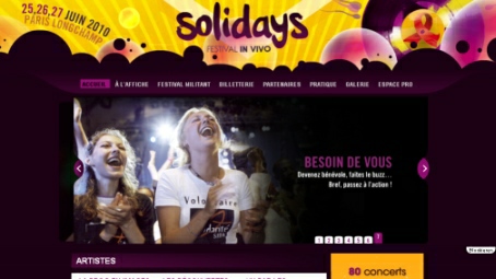 Solidays (Screenshot)