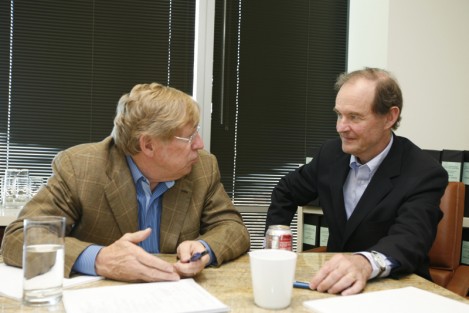 Theodore Olson (links) und David Boies, Anwälte der Kläger (Foto: Diana Walker /AFER)