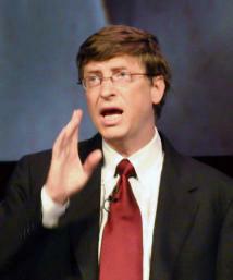Bill Gates auf dem IT-Gipfel in Kopenhagen 2004 (Foto: Keen de Voss)