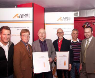 Michael Jähme und Dirk Meyer Ehrenmitglieder der AIDS-Hilfe NRW 
